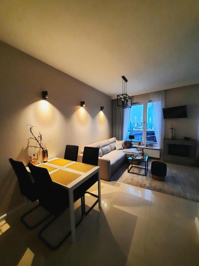 Apartament Champagne Gdansk Bagian luar foto
