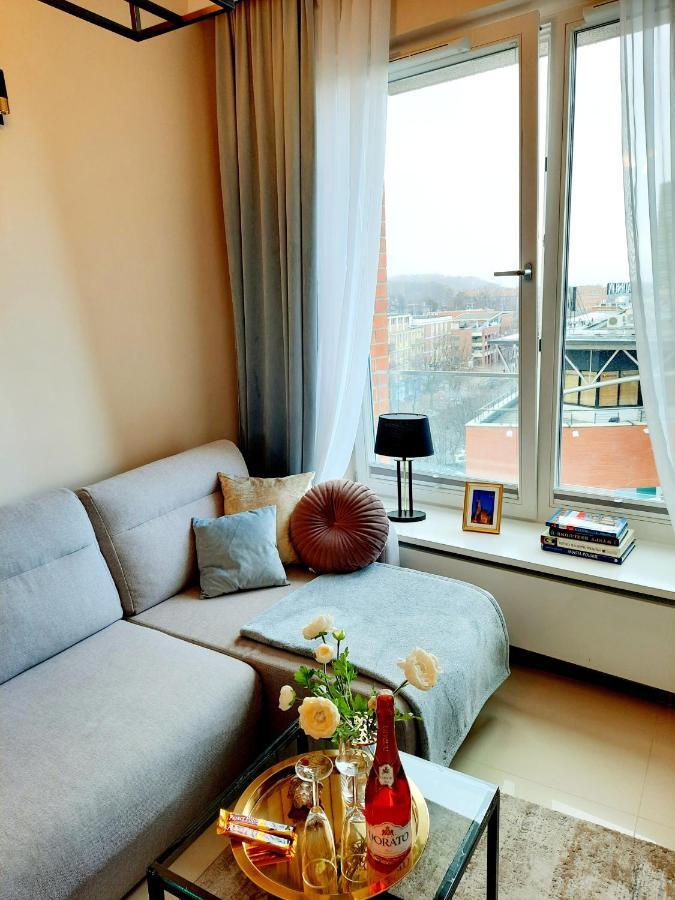 Apartament Champagne Gdansk Bagian luar foto