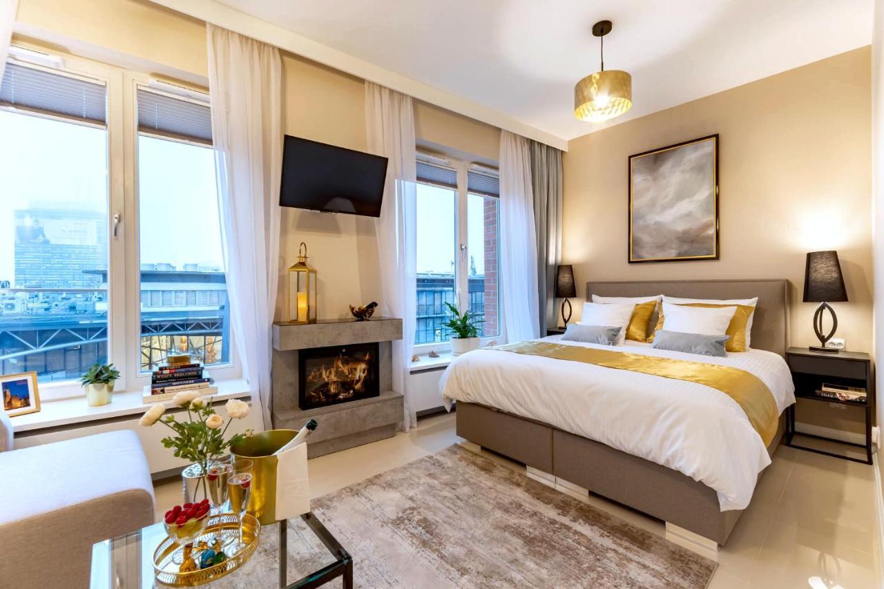 Apartament Champagne Gdansk Bagian luar foto